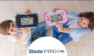 VTech - 106805 - Tablette Storio Max Baby - Tut Tut Aventures - 5 Pouces :  : Jeux et Jouets