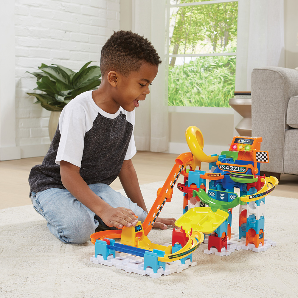 VTECH - Marble Rush Circuit à Billes - Racing Set Electronic M200E -  Cdiscount Jeux - Jouets