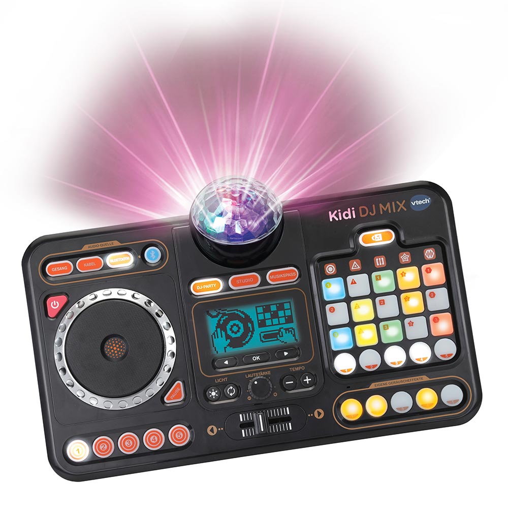 VTECH Ordinateurs d'apprentissage KidiDreams KIDI DJ MIX (DE, IT